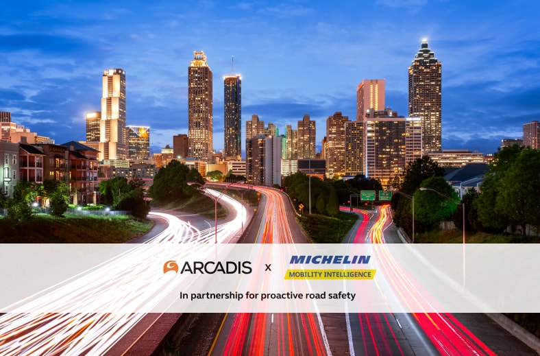 Partnership logo for Michelin, emphasizing commitment to community safety and protection initiatives.