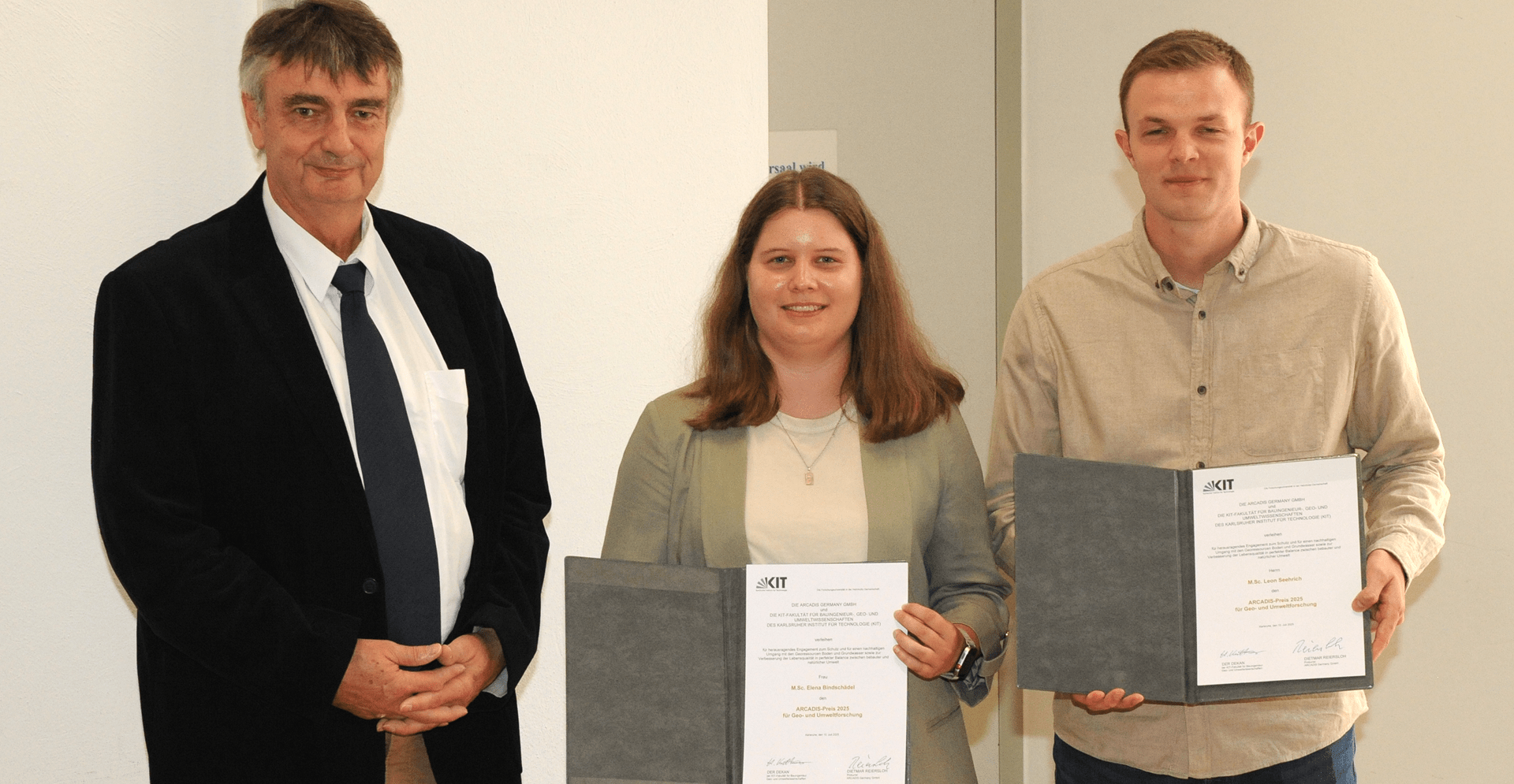 Picture of Dietmar Reiersloh, Elena Bindschädel and Leon Seehrich